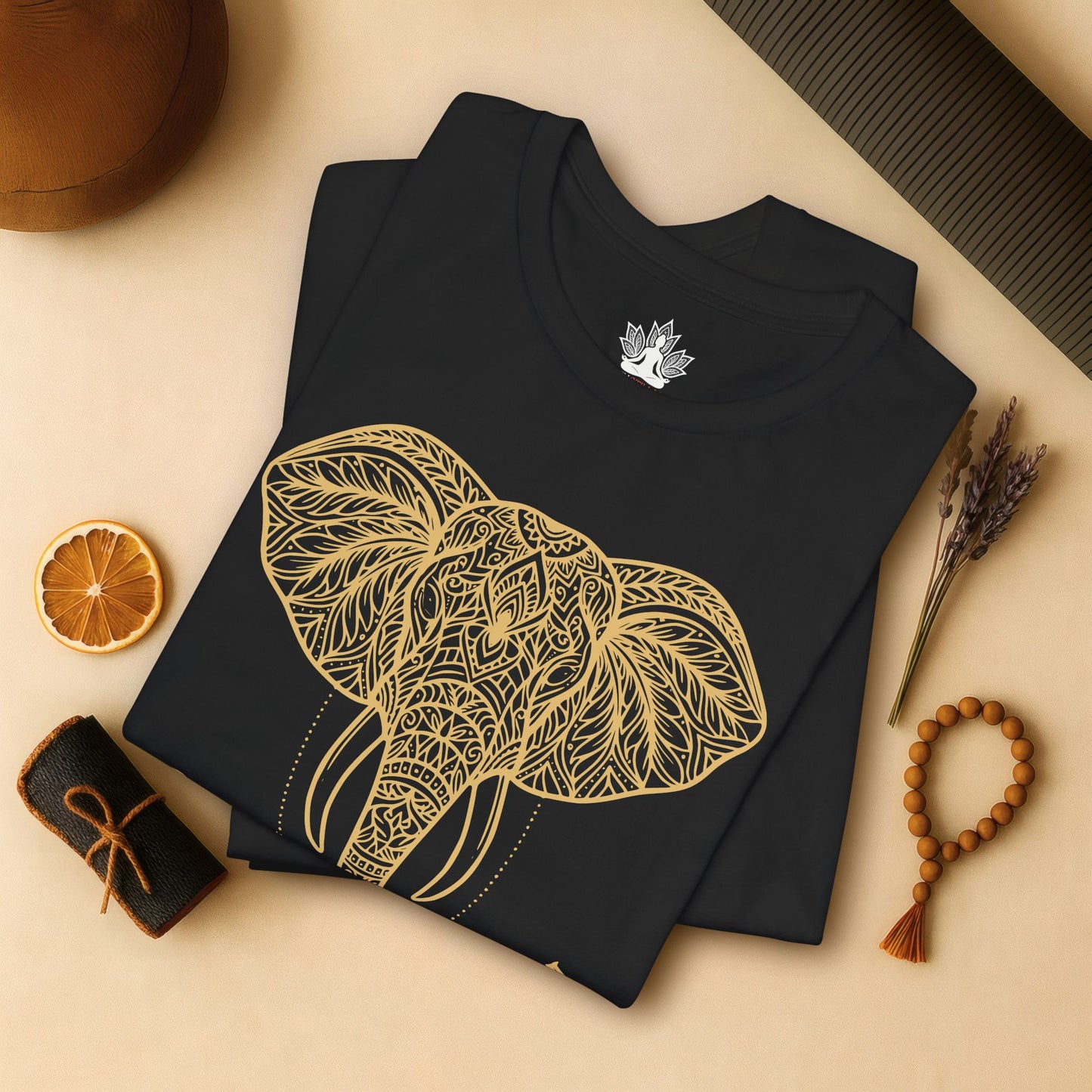 Elephant Mandala Art – Choose Wisdom Tee