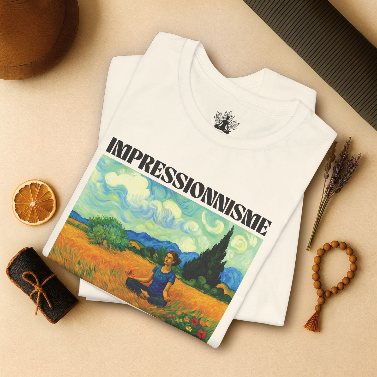 Meditative Stillness – Van Gogh Inspired Tee