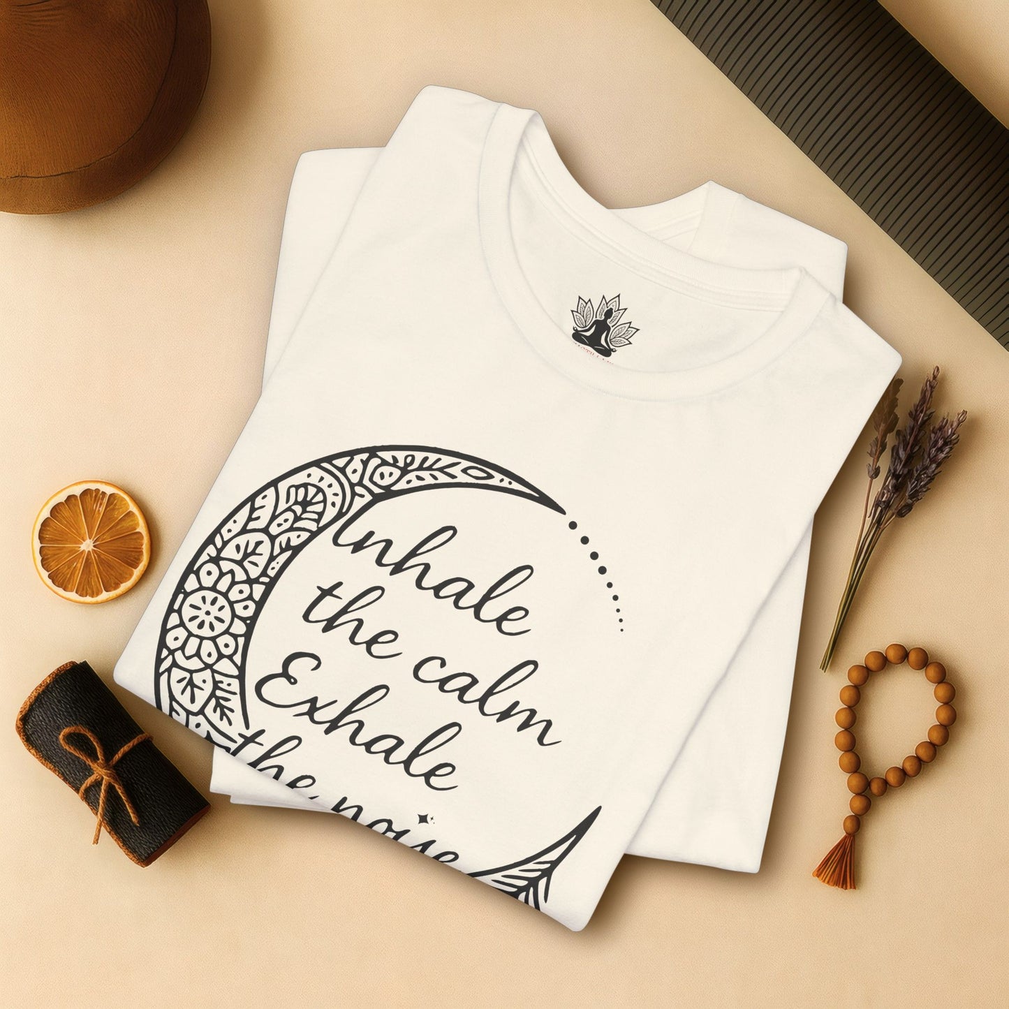 Inhale Calm – Exhale the Noise Tee