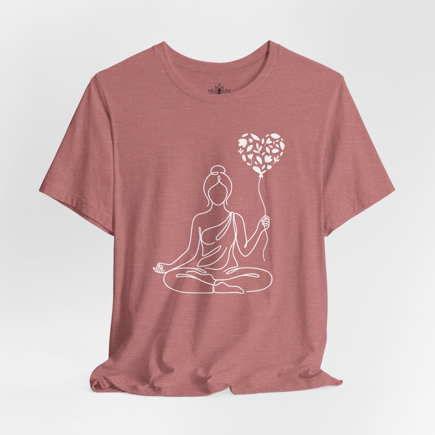 Mindful Love Yogini – Valentine Yoga Tee