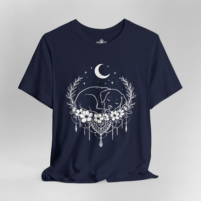 Sleeping Dog Under the Moon Tee