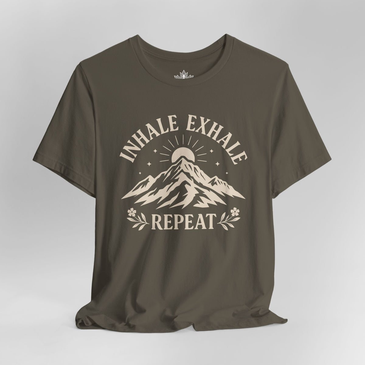 Inhale Exhale Repeat Mountain Tee