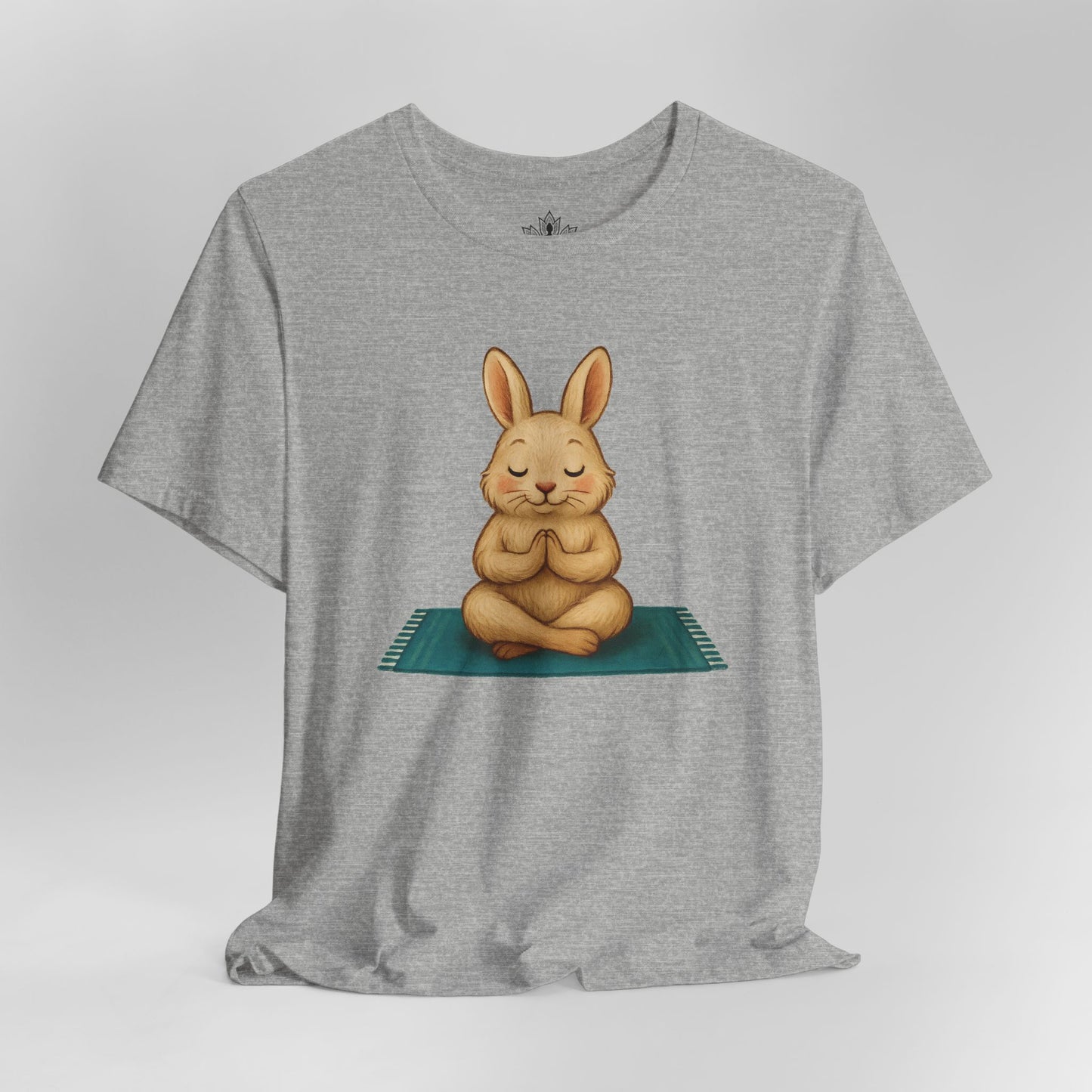 Meditating Bunny – Peaceful Namaste Tee