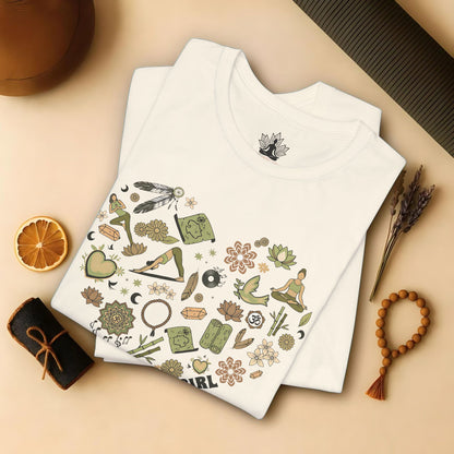 Yoga Girl Boho Heart – Mindful Yoga Tee