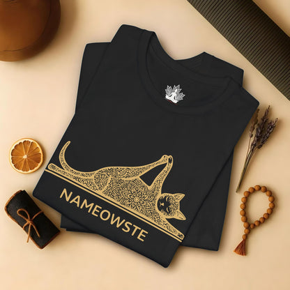 Nameowste Mandala Cat Tee
