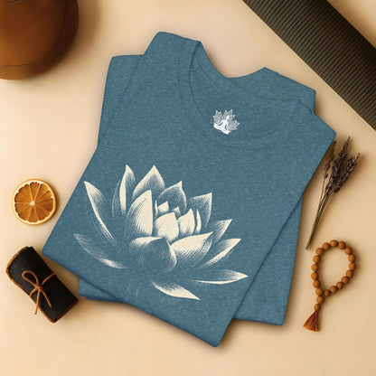 Lotus Shadow Art Tee