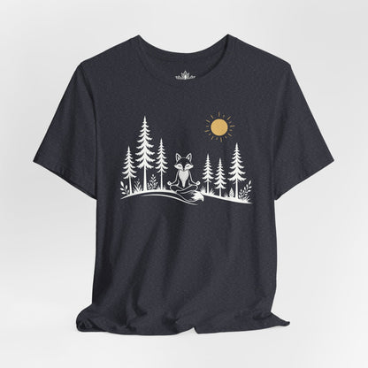 Peaceful Forest Fox Tee