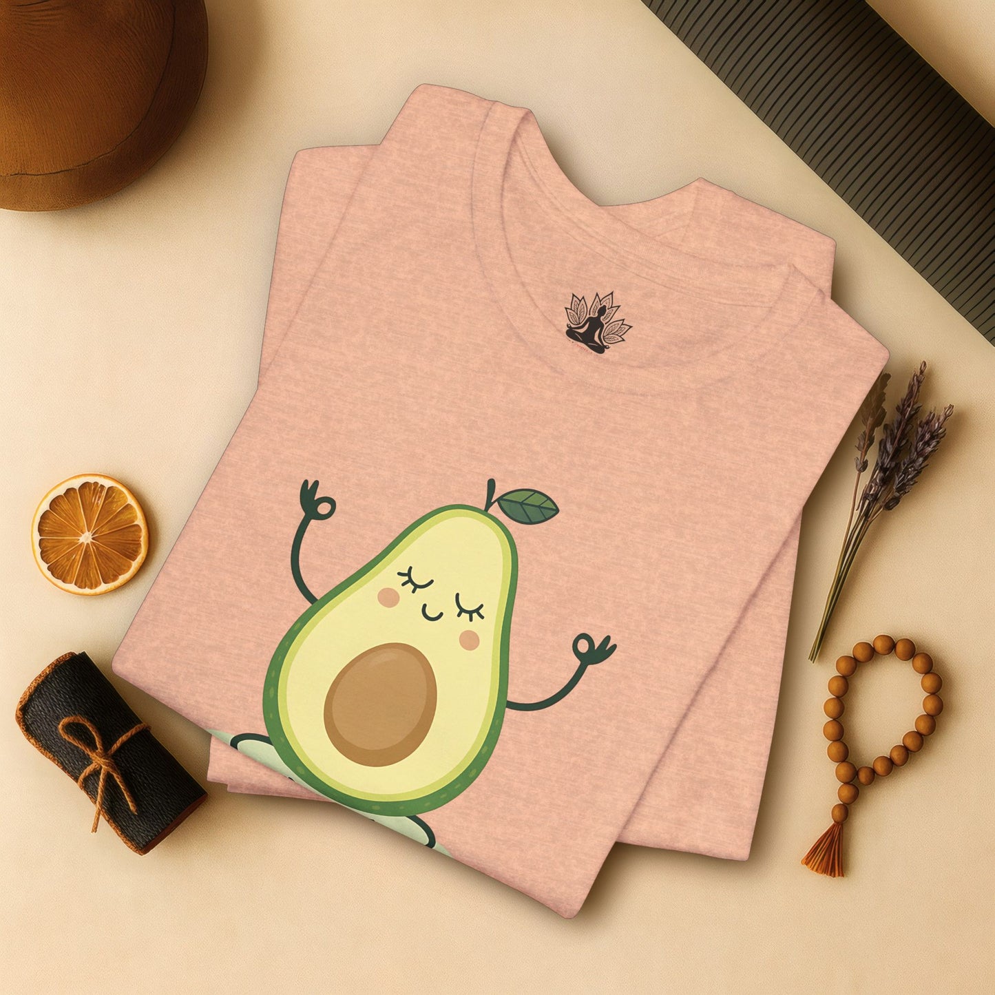 Avocado Om – Cute Yoga Pun Tee
