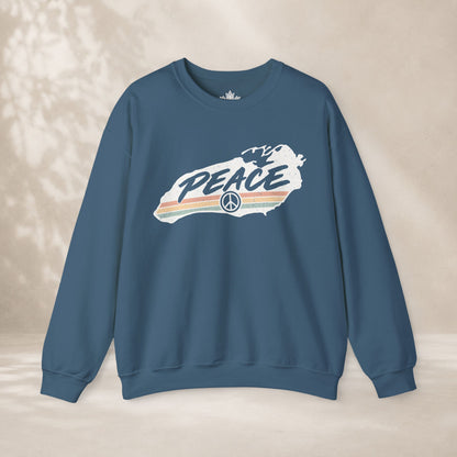 Ontario Lake Peace Sweatshirt