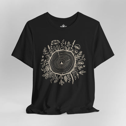 The Quiet Center Botanical Men Tee