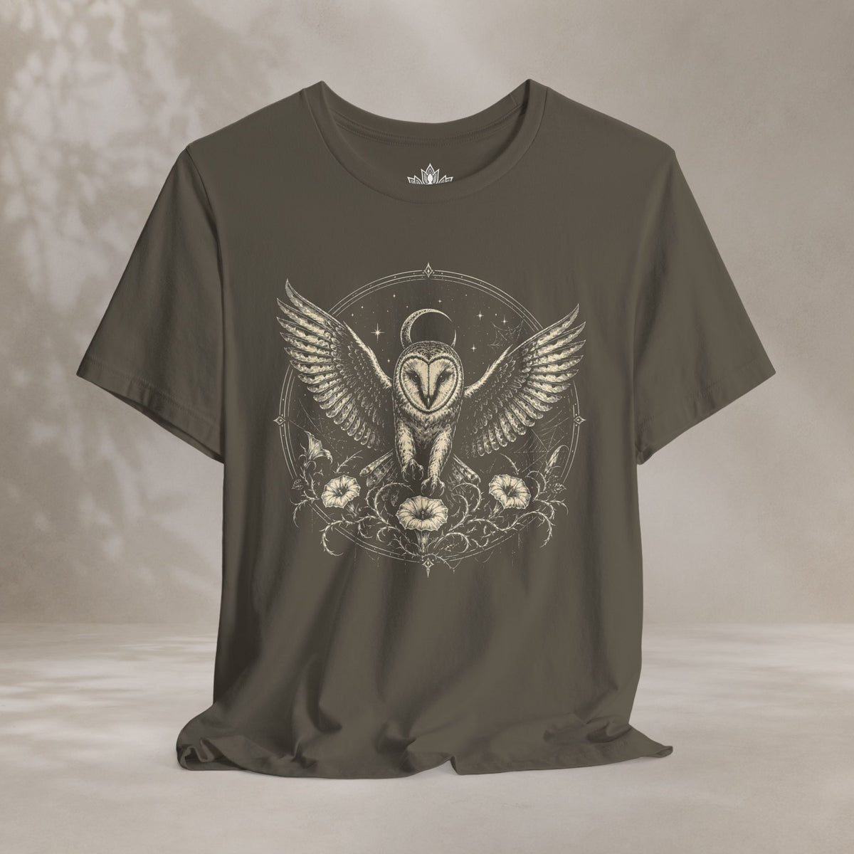 Mandala Owl Halloween Tee