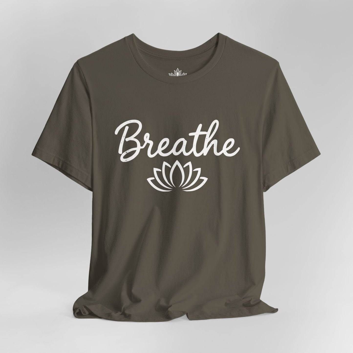 Breathe Lotus - Minimalist Yoga Class Tee