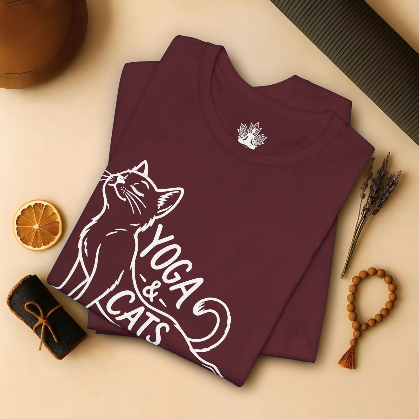 Yoga & Cats Tee