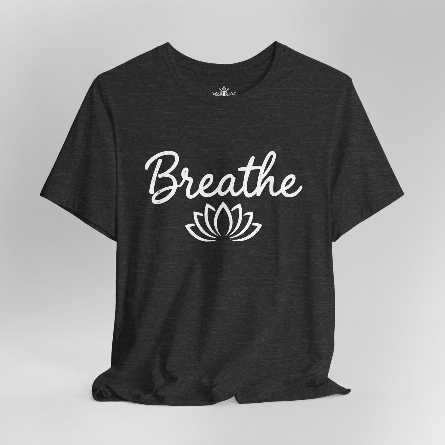 Breathe Lotus - Minimalist Yoga Class Tee