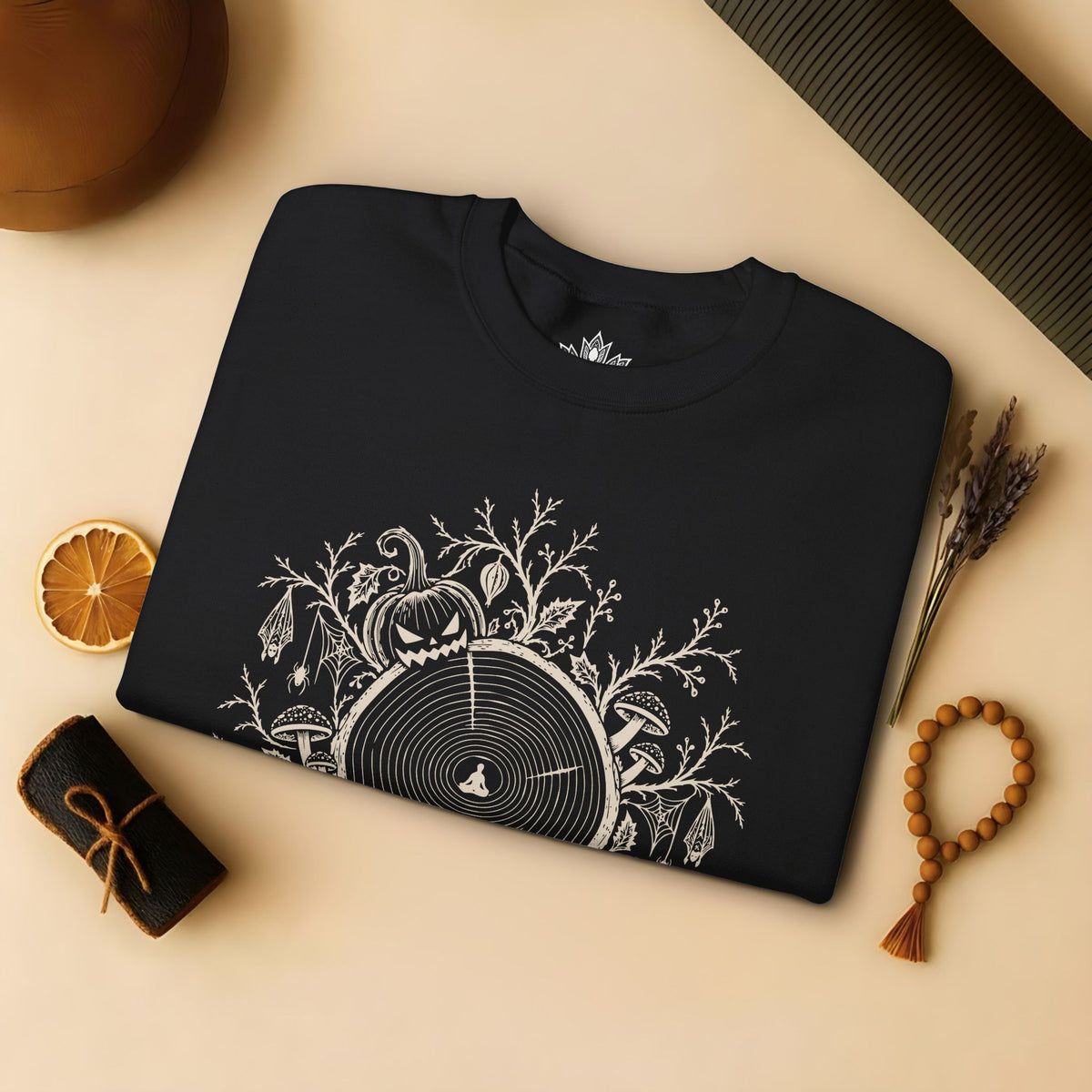 The Quiet Center: Haunted Woods Halloween Edition Sweatshirt