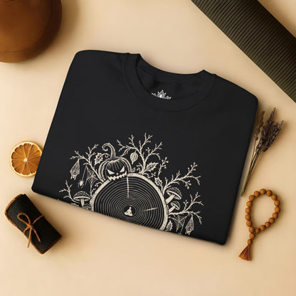 The Quiet Center: Haunted Woods Halloween Edition Sweatshirt