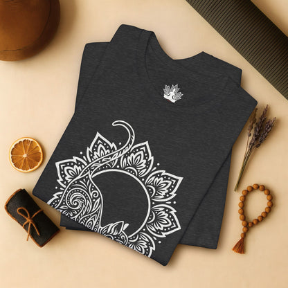 Cat & Mandala - Spiritual Boho Tee