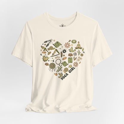 Yoga Girl Boho Heart – Mindful Yoga Tee