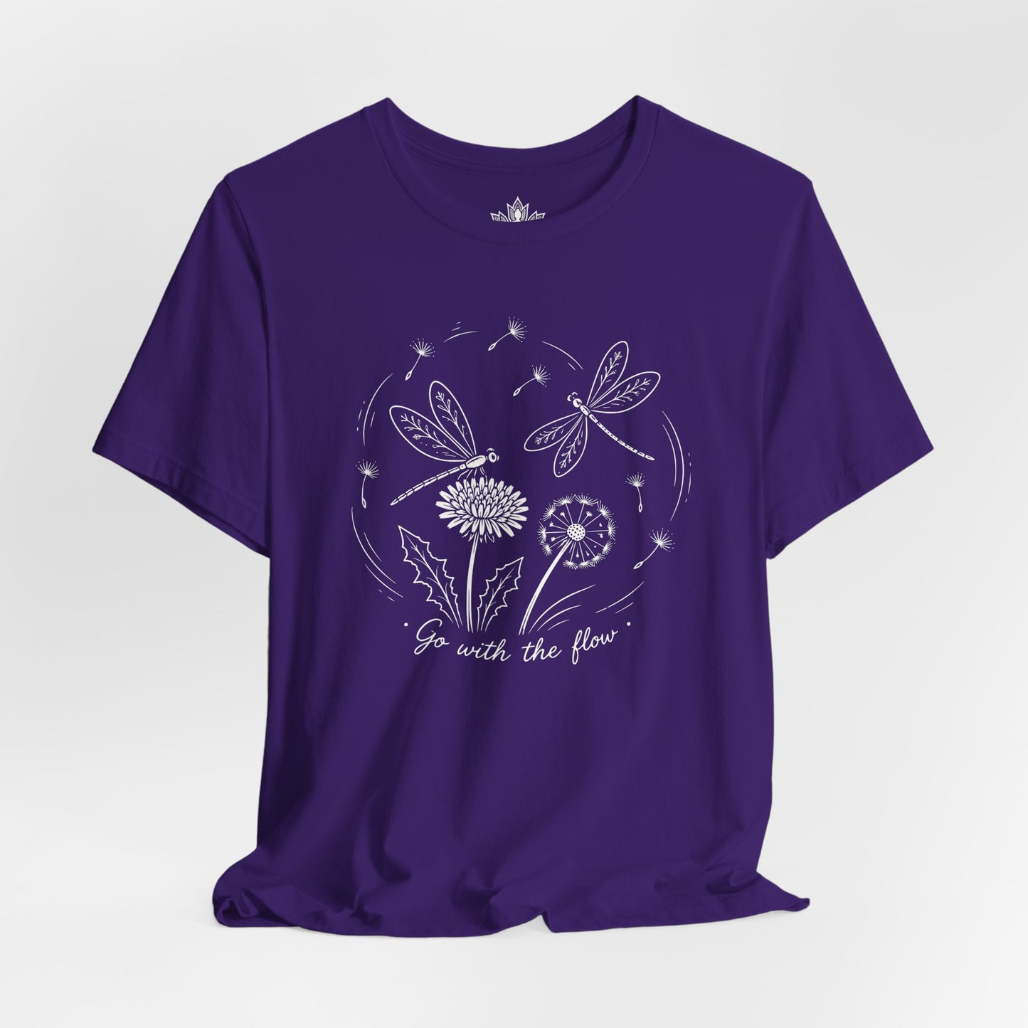 Go With The Flow Delicate Dragonflies Tee