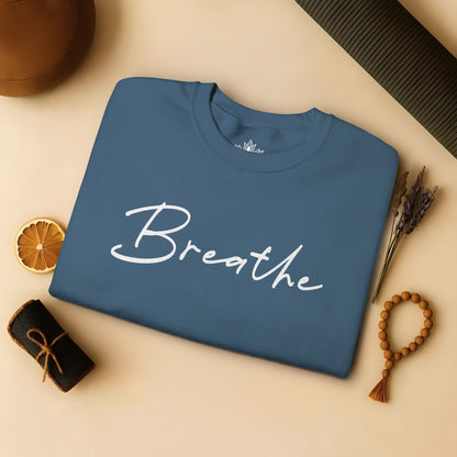 Cozy Breathe Sweatshirt - Mandala Back Print