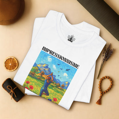 Yoga Warrior – Van Gogh Inspired Tee