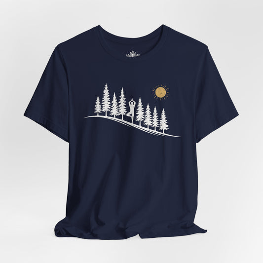 Posture de l'arbre en forêt – Équilibre dans la nature
