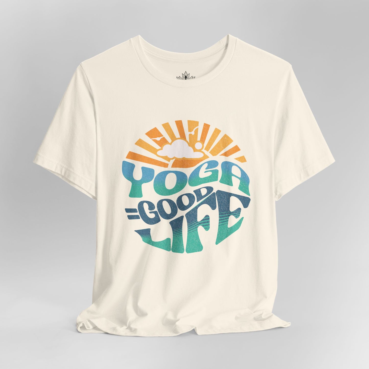 Yoga = Good Life - Happy Vintage Men Tee