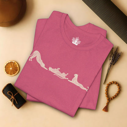 Cheetah Savanna Flow Tee