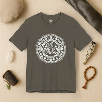 Pumpkin Mandala - Fall Yoga Tee