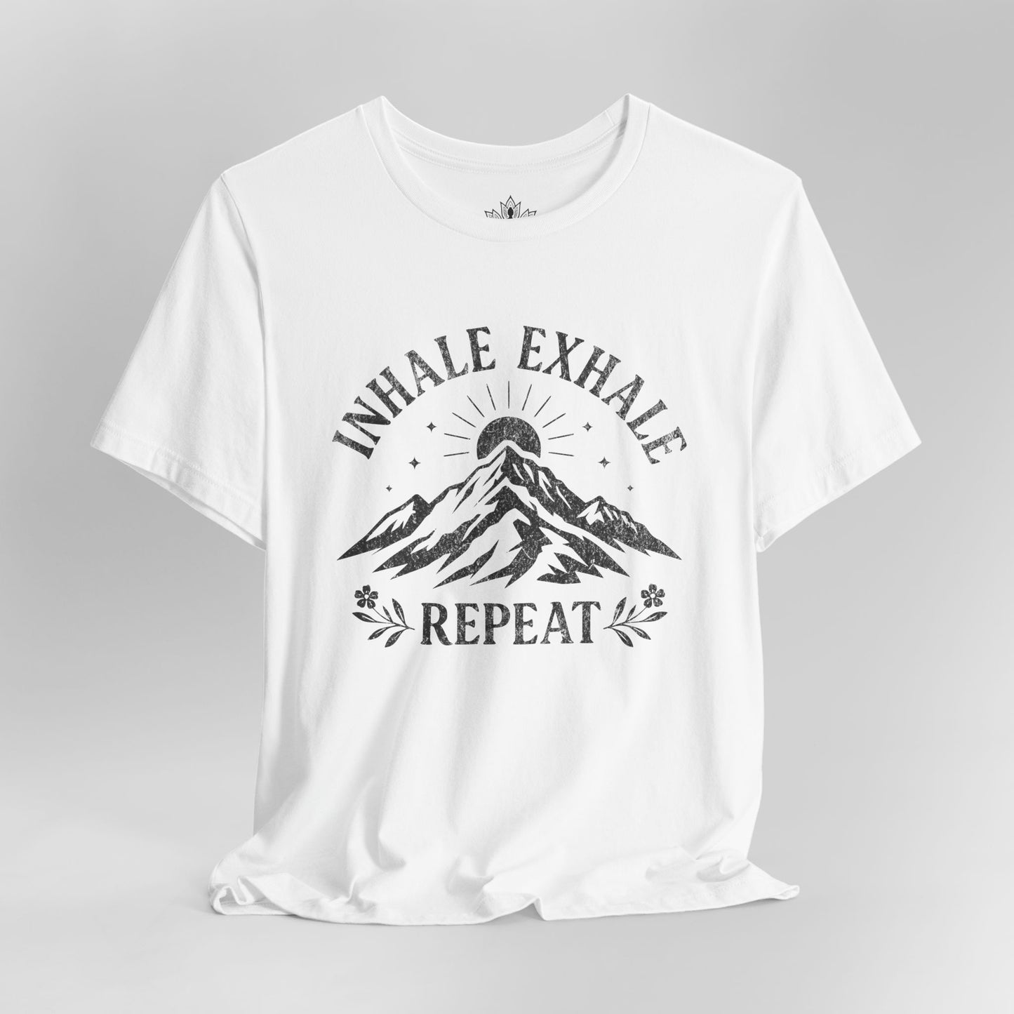 Inhale Exhale Repeat - Mountain Peace Men Tee