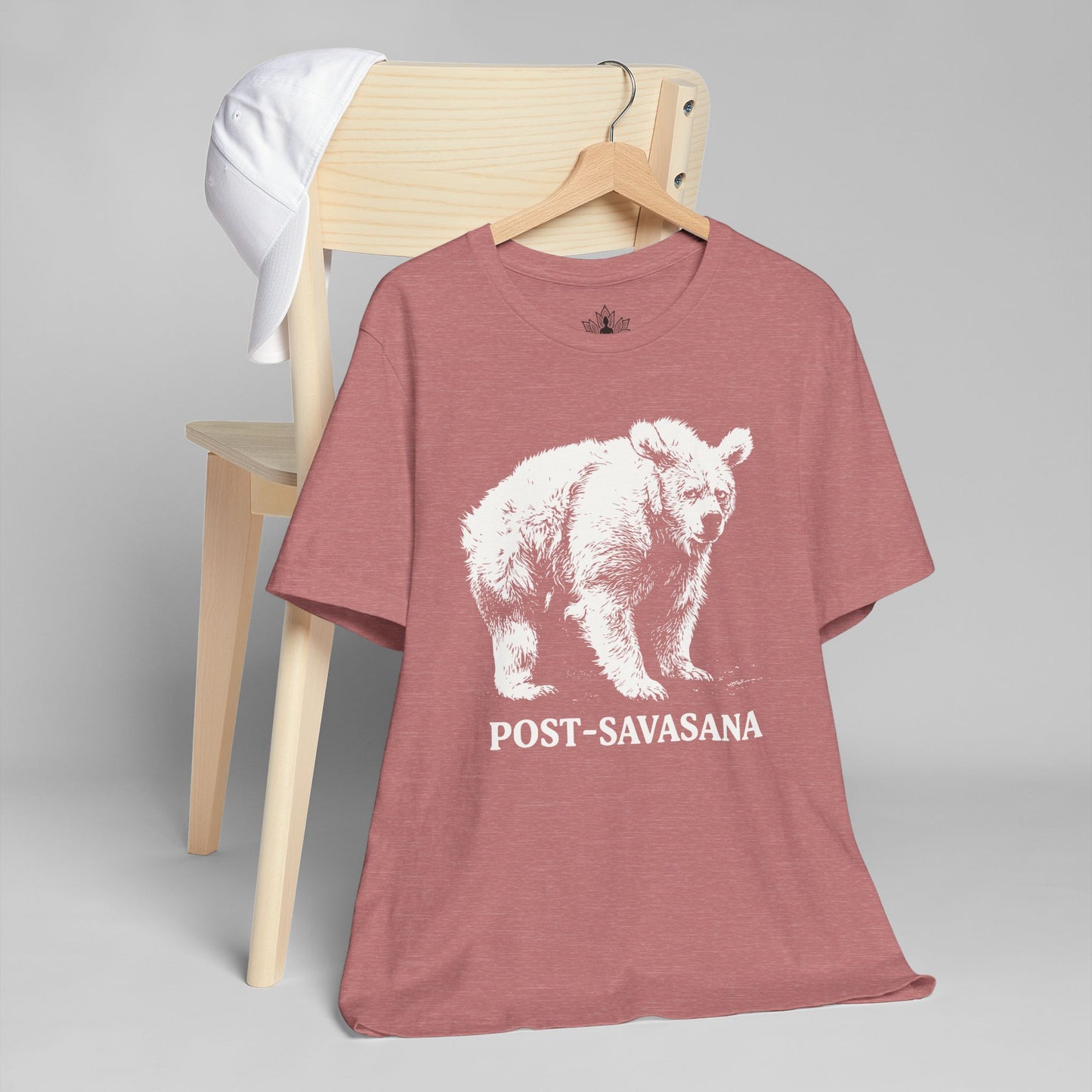 Post-Savasana Sleepy Bear Men Tee