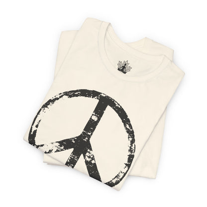 Retro Peace Symbol Men Tee