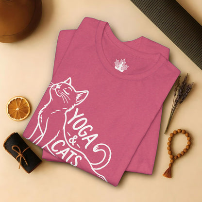 Yoga & Cats Tee