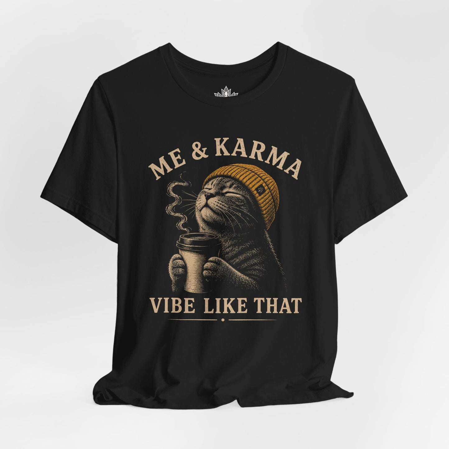 Me & Karma Vibe Like That Cat Men Tee