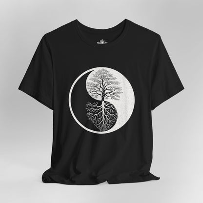 Yin Yang Tree of Balance - Spiritual Nature Tee