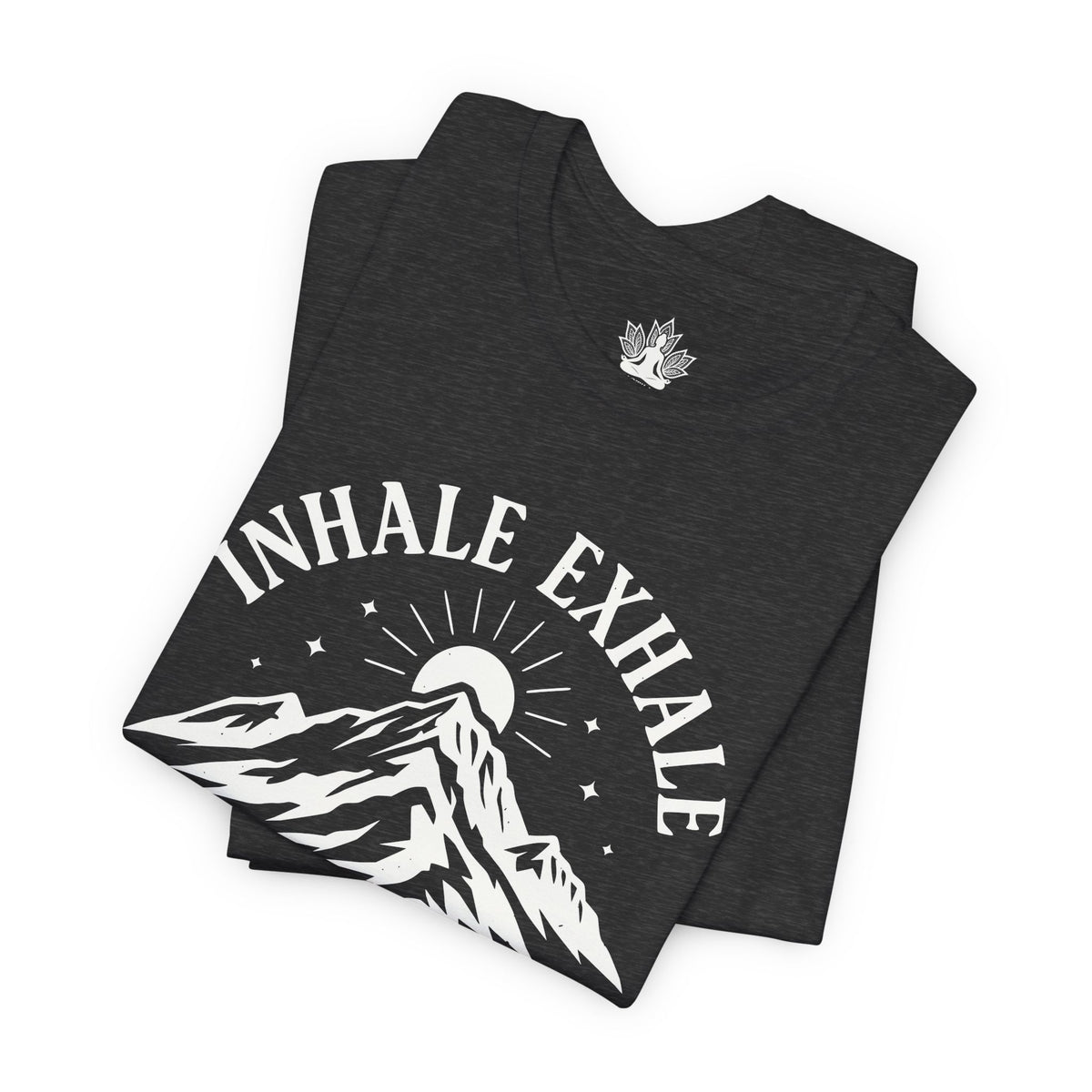 Inhale Exhale Repeat - Mountain Peace Men Tee