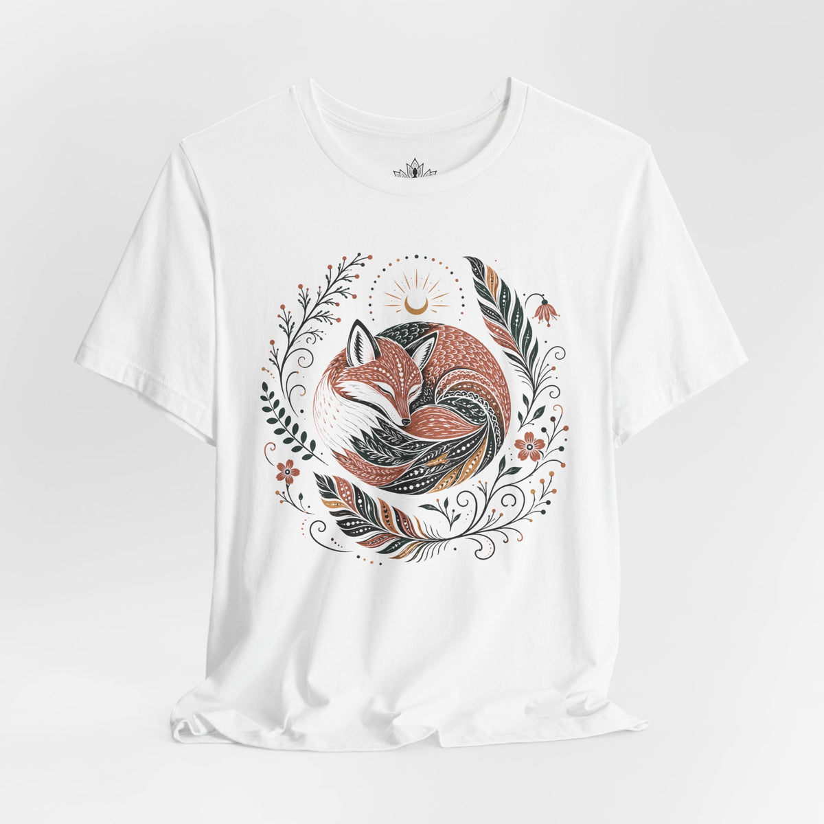 Boho Fox & Feathers Tee