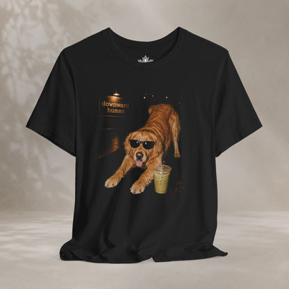 Downward Human Dog With Swag Tee