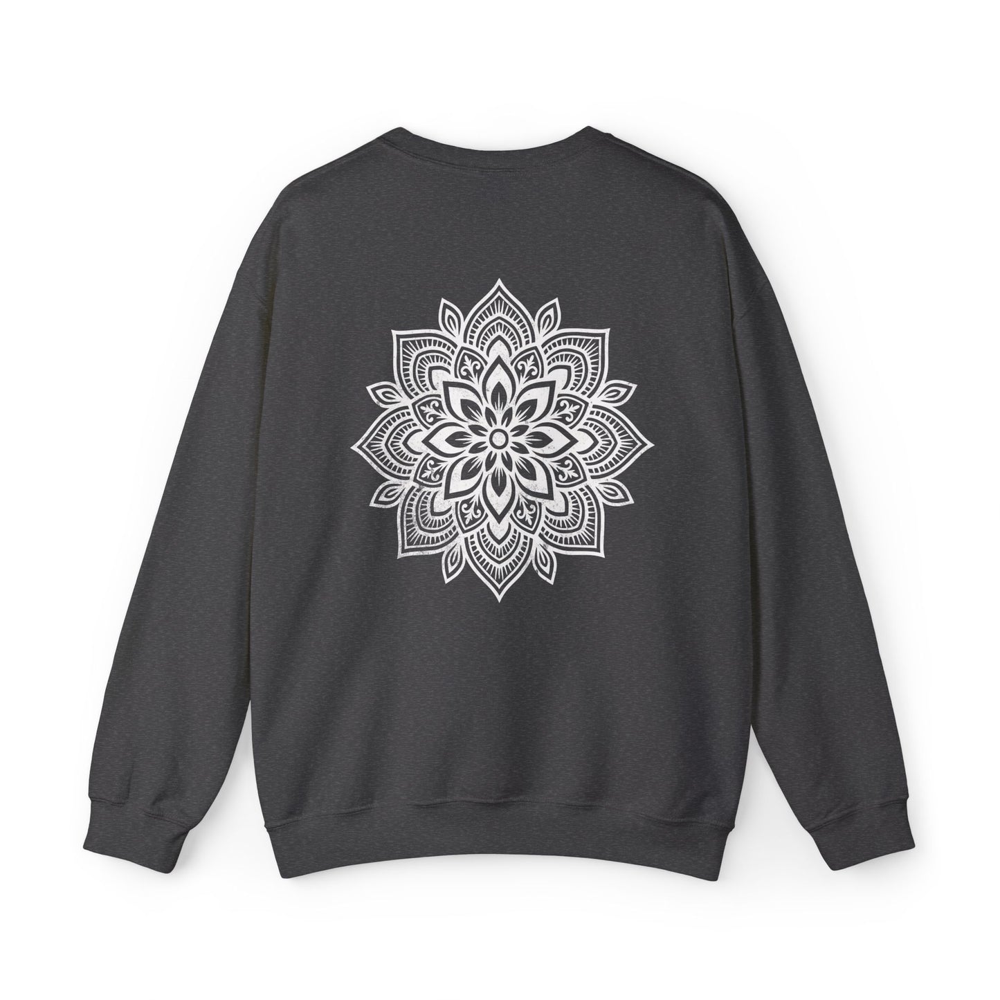 Breathe Sweatshirt - Mandala Back Print