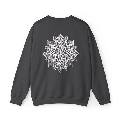 Breathe Sweatshirt - Mandala Back Print