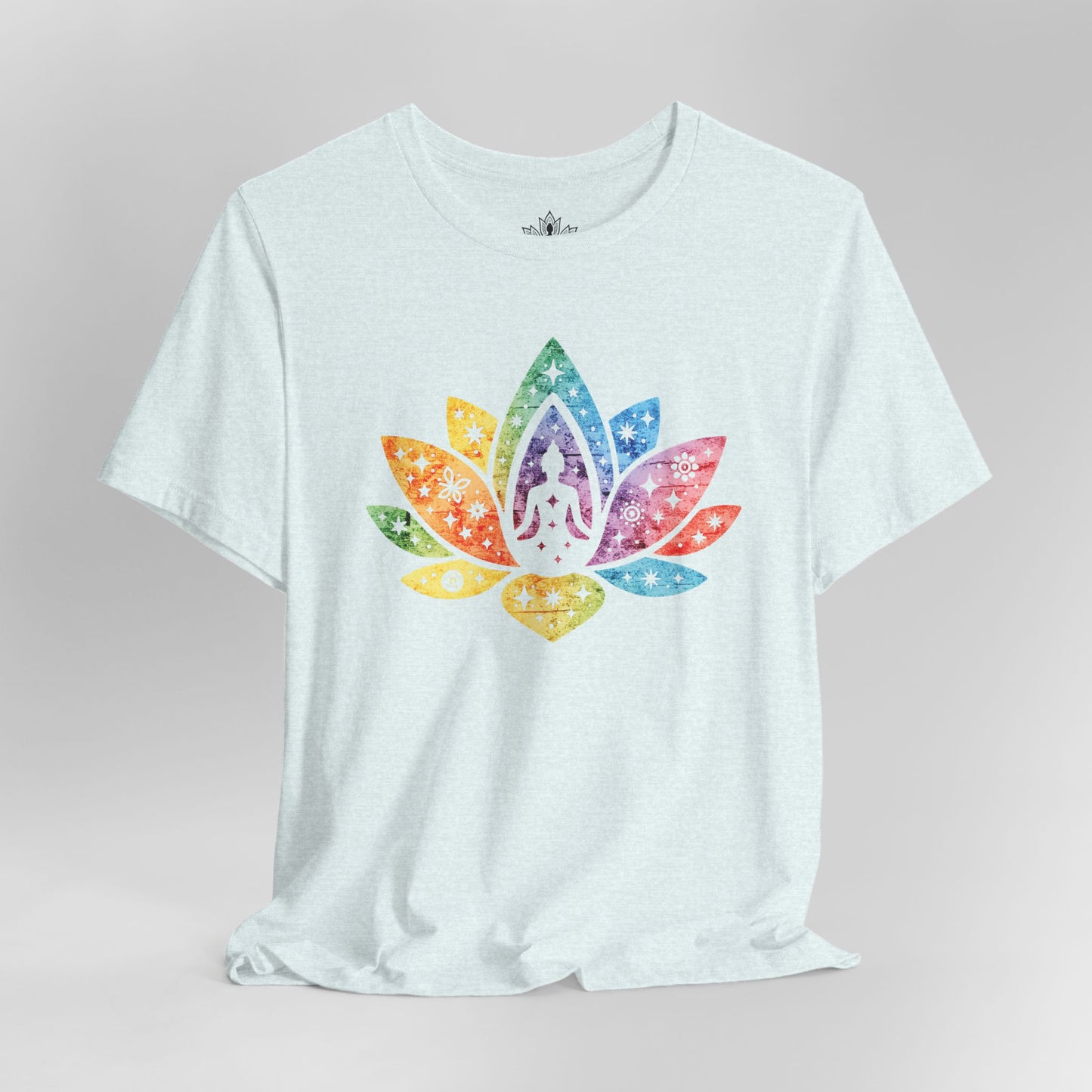 Lotus Pride – Cosmic Rainbow Men Tee