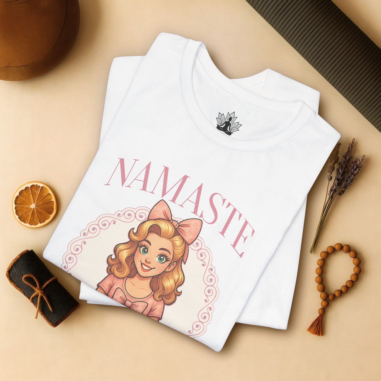 Namaste Coquette – Cute Yoga Tee