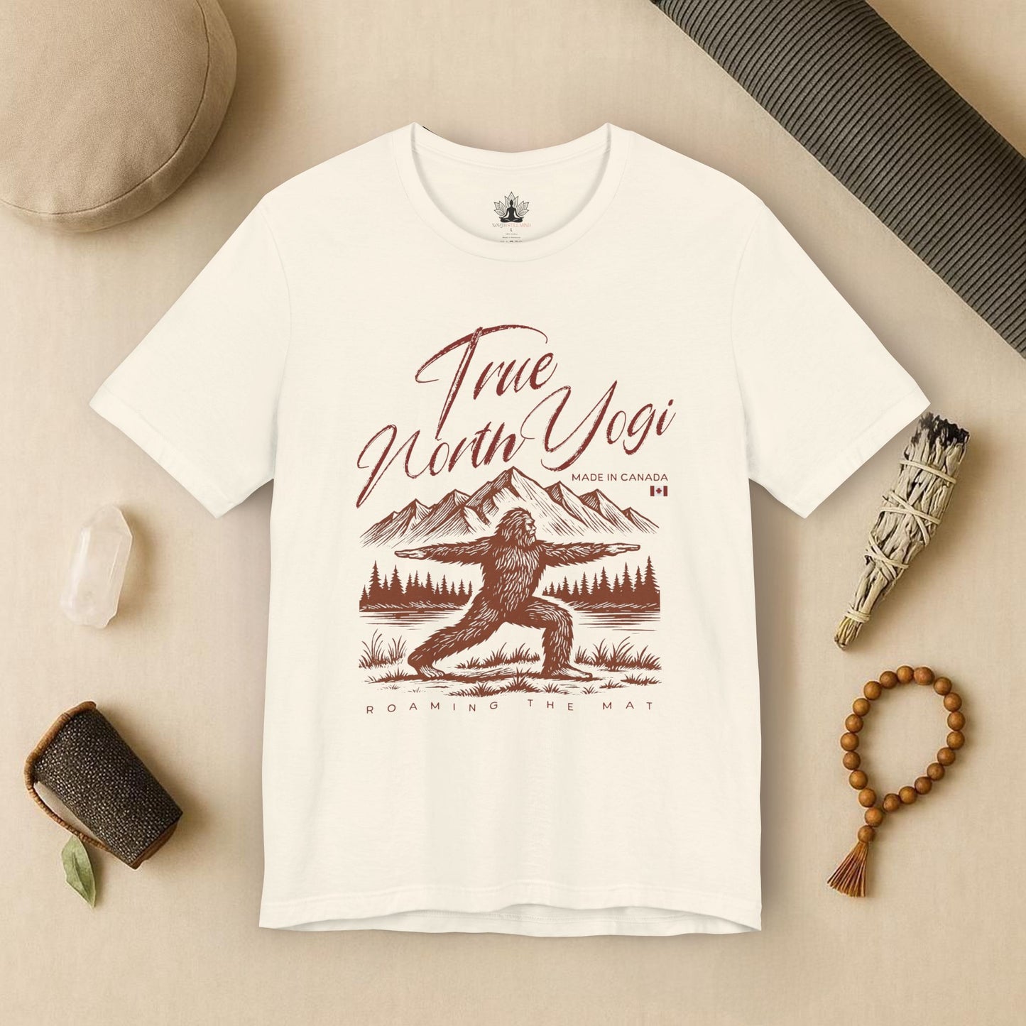 True North Yogi – Sasquatch Warrior Yoga Tee