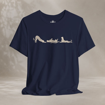 Cheetah Savanna Flow Tee