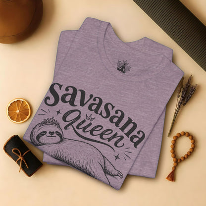 Savasana Queen Sloth Tee