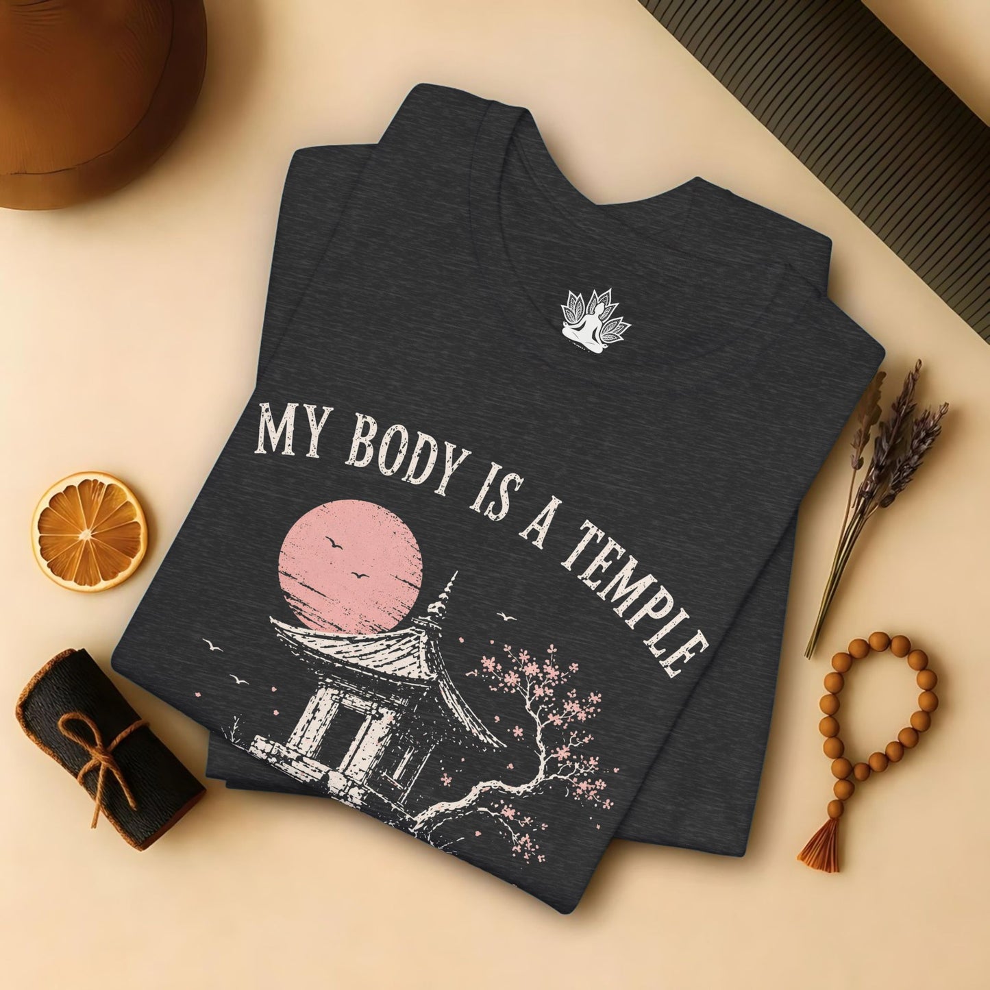 My Body Is A Temple: Ancient, Crambling, Still Sacred Tee