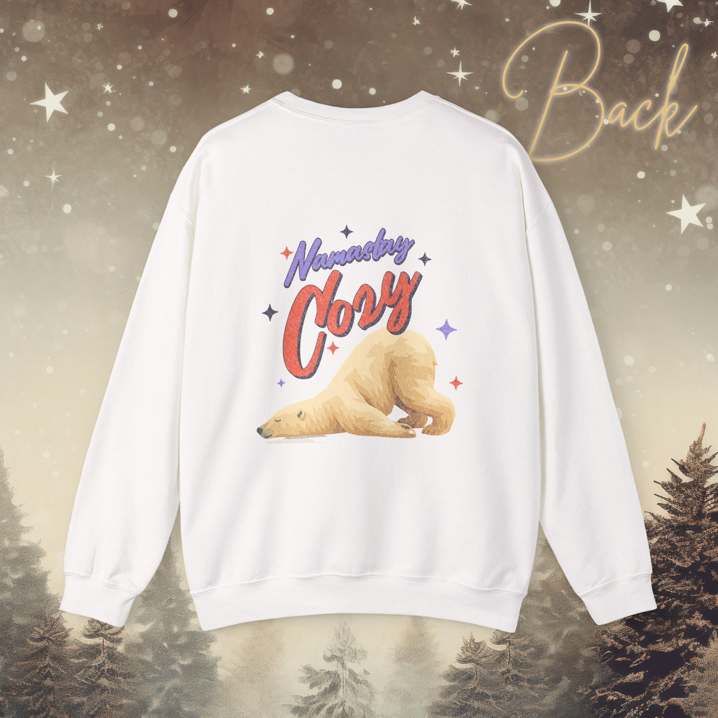 Namastay Cozy - Vintage Polar Bear Sweater
