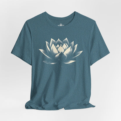 White Lotus Shadow Art Tee