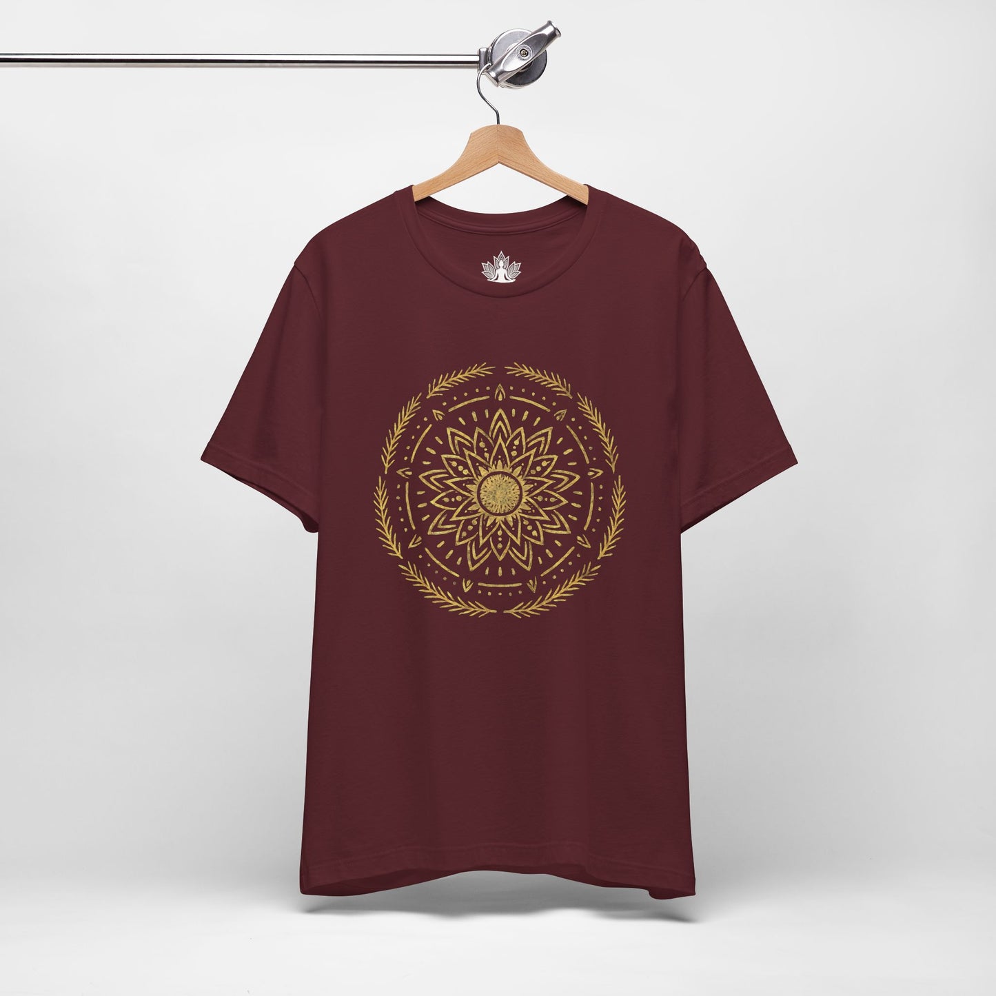 Golden Mandala – Sacred Balance Men Tee