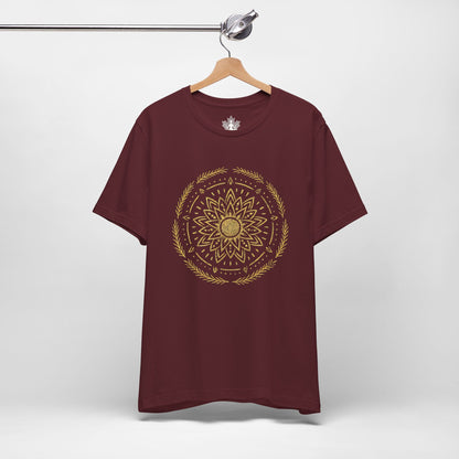 Golden Mandala – Sacred Balance Men Tee